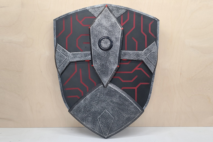 Cyberpunk Medieval Shield