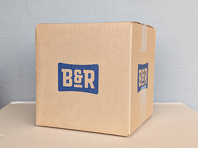 Custom branded promotional kit box packaging production