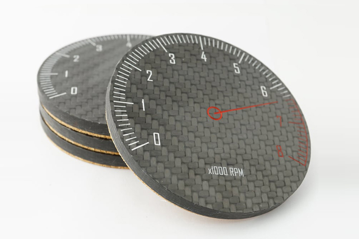 Carbon Fiber Coasters