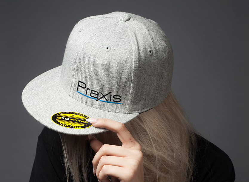 Embroidered Snap Back Cap