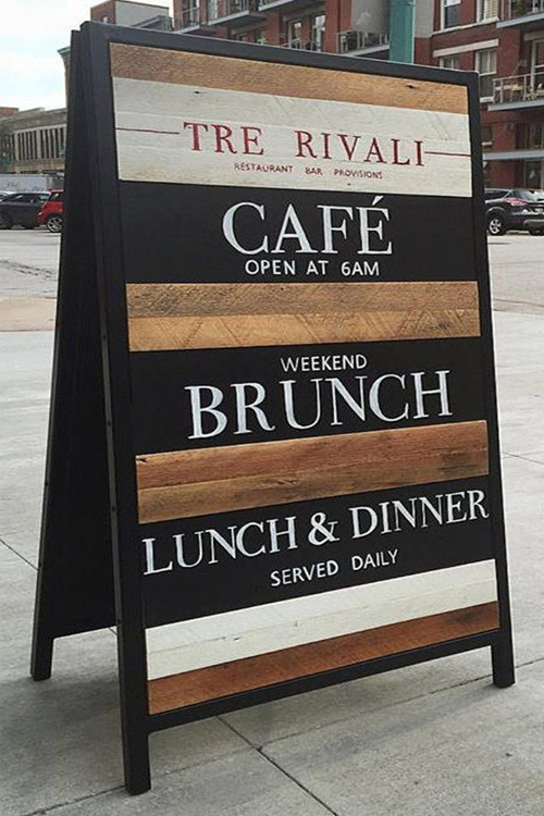 Sandwich Sign